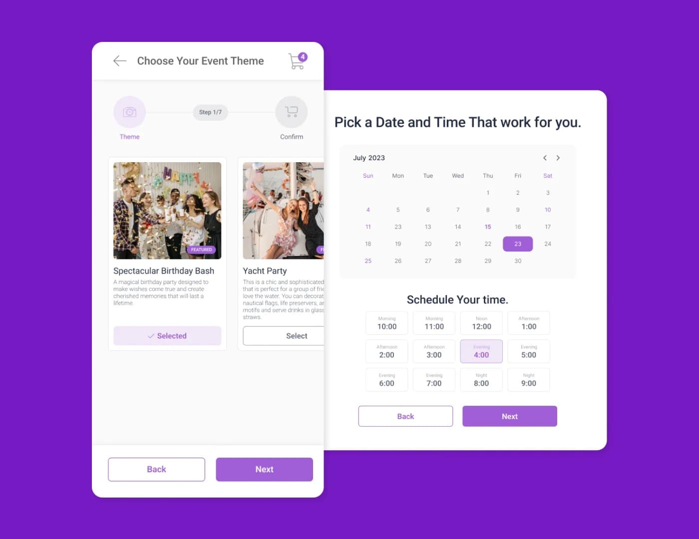Seamless Celebration Booking Experience - Content Image Middle