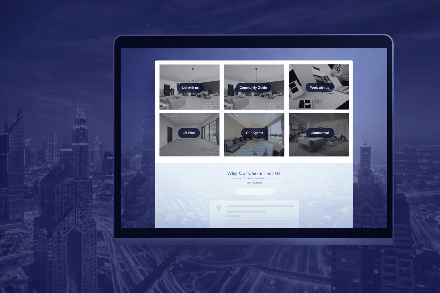 Dubai Real Estate Website Redesign That Drove Growth - Content Image Middle