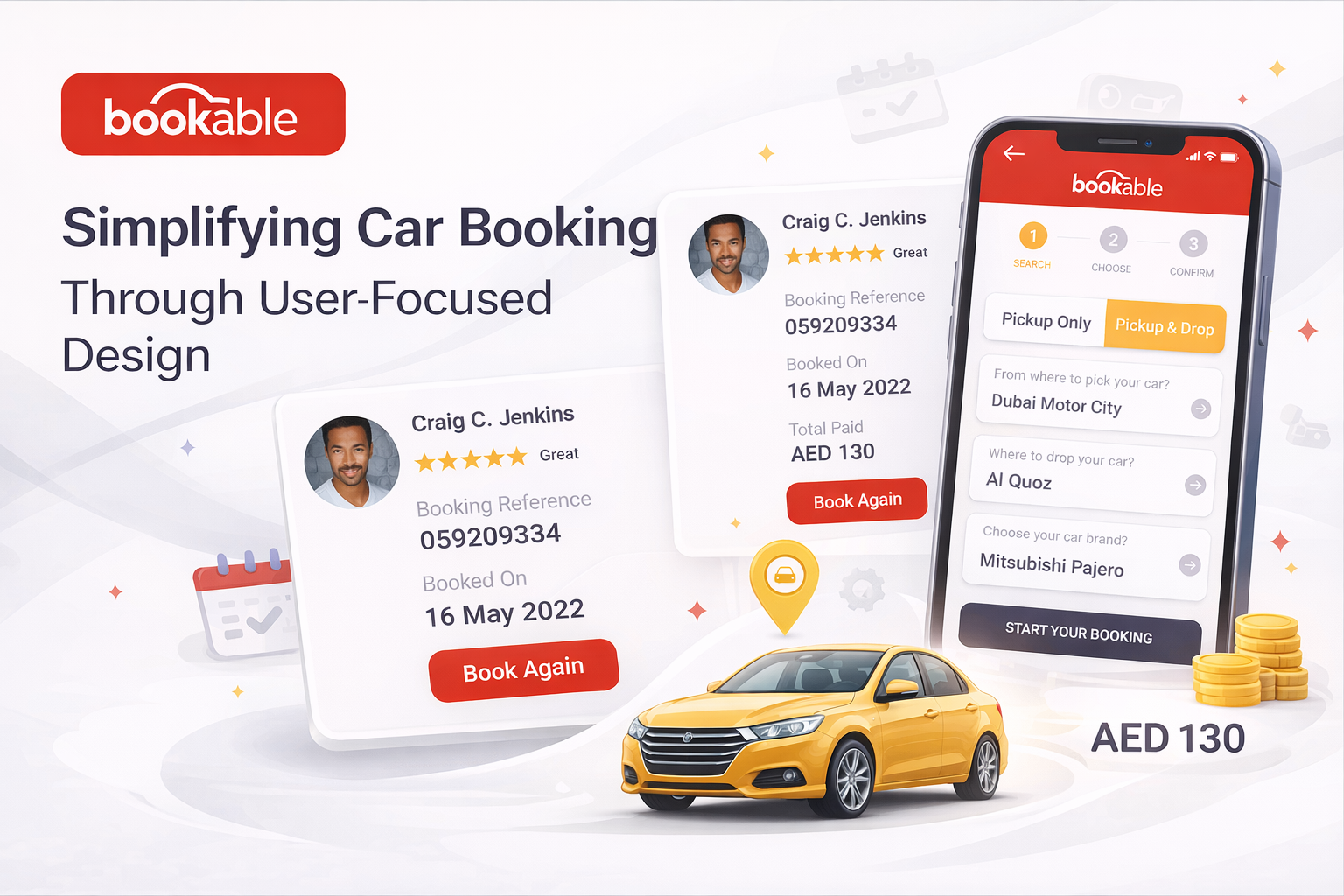 Towing App UX Redesign Case Study - Content Image Middle