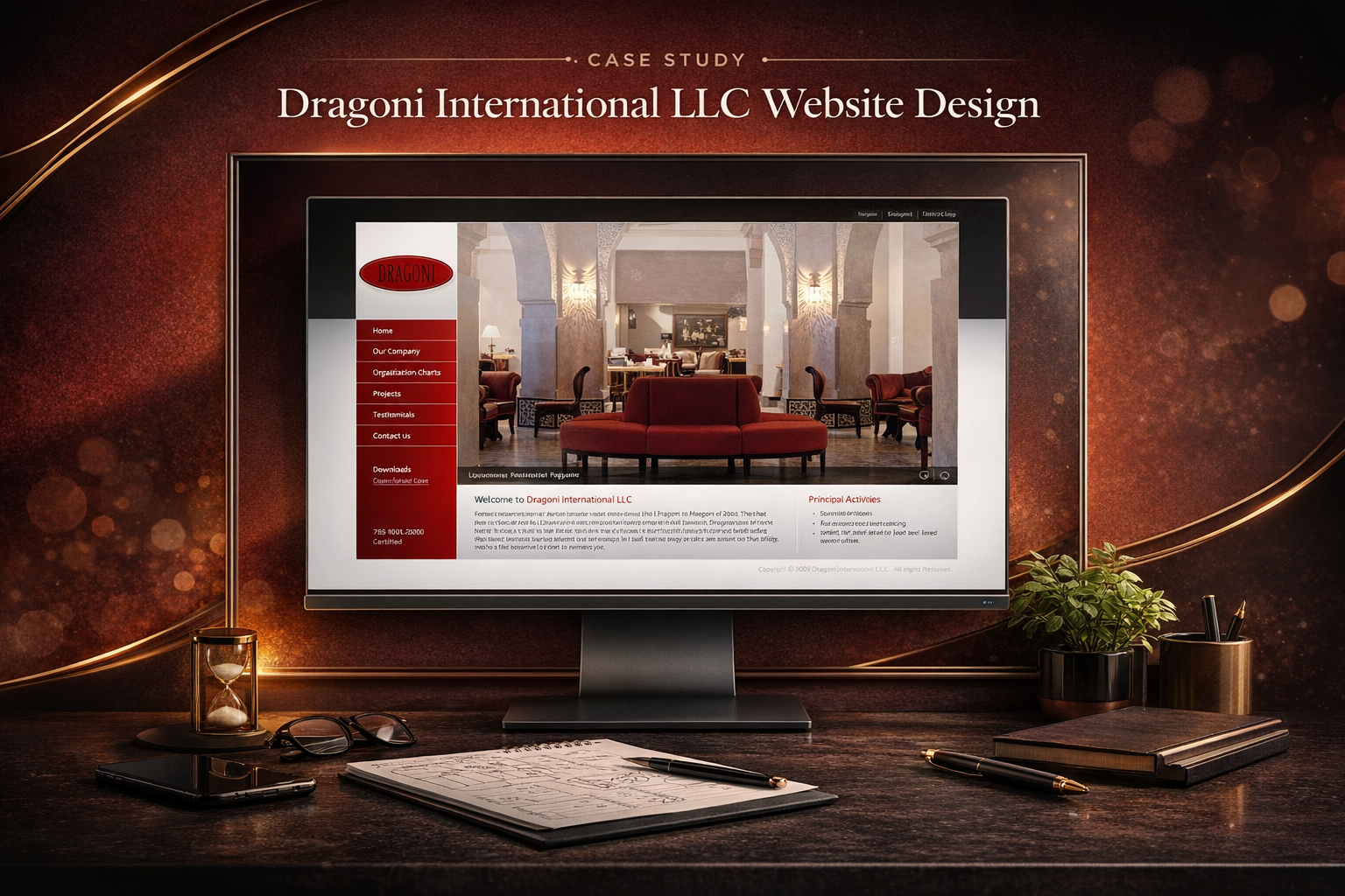 Redesigning Dragoni International’s Digital Experience for Stronger Brand Engagement
