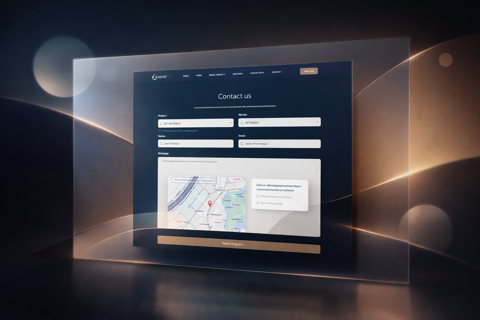 Elevating Digital Trust: Kent Developments Website Redesign - Content Image Bottom