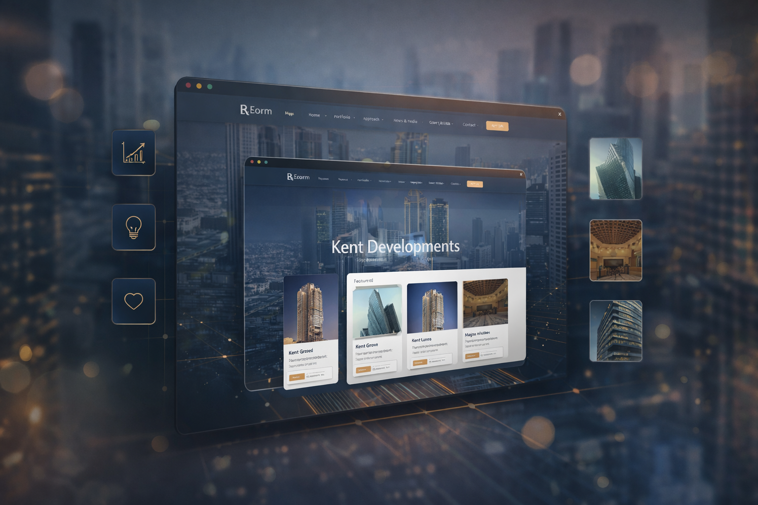 Elevating Digital Trust: Kent Developments Website Redesign