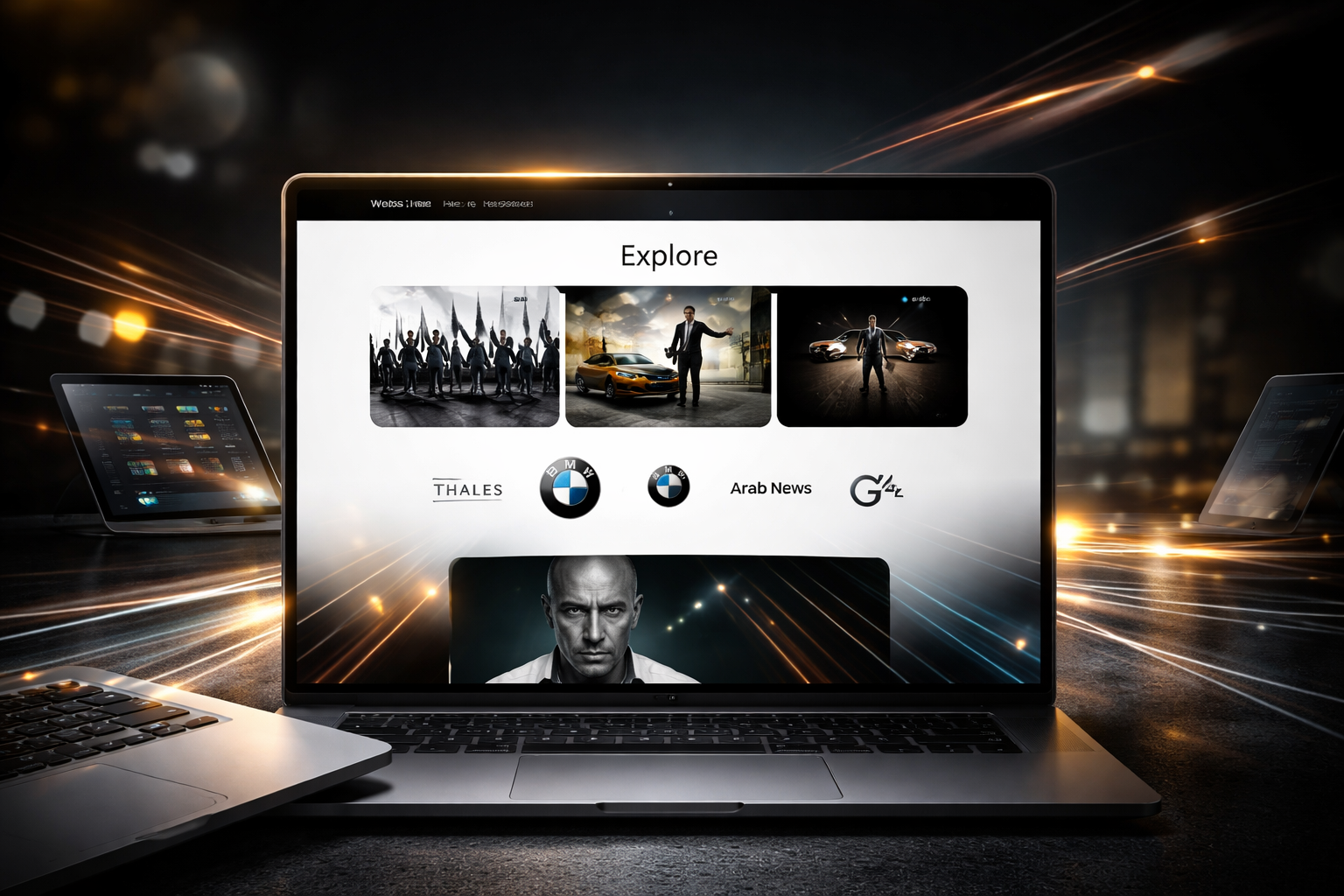 Designing Quiet Influence: How CHRONEVO’s Website Redefined Digital Presence - Content Image Top