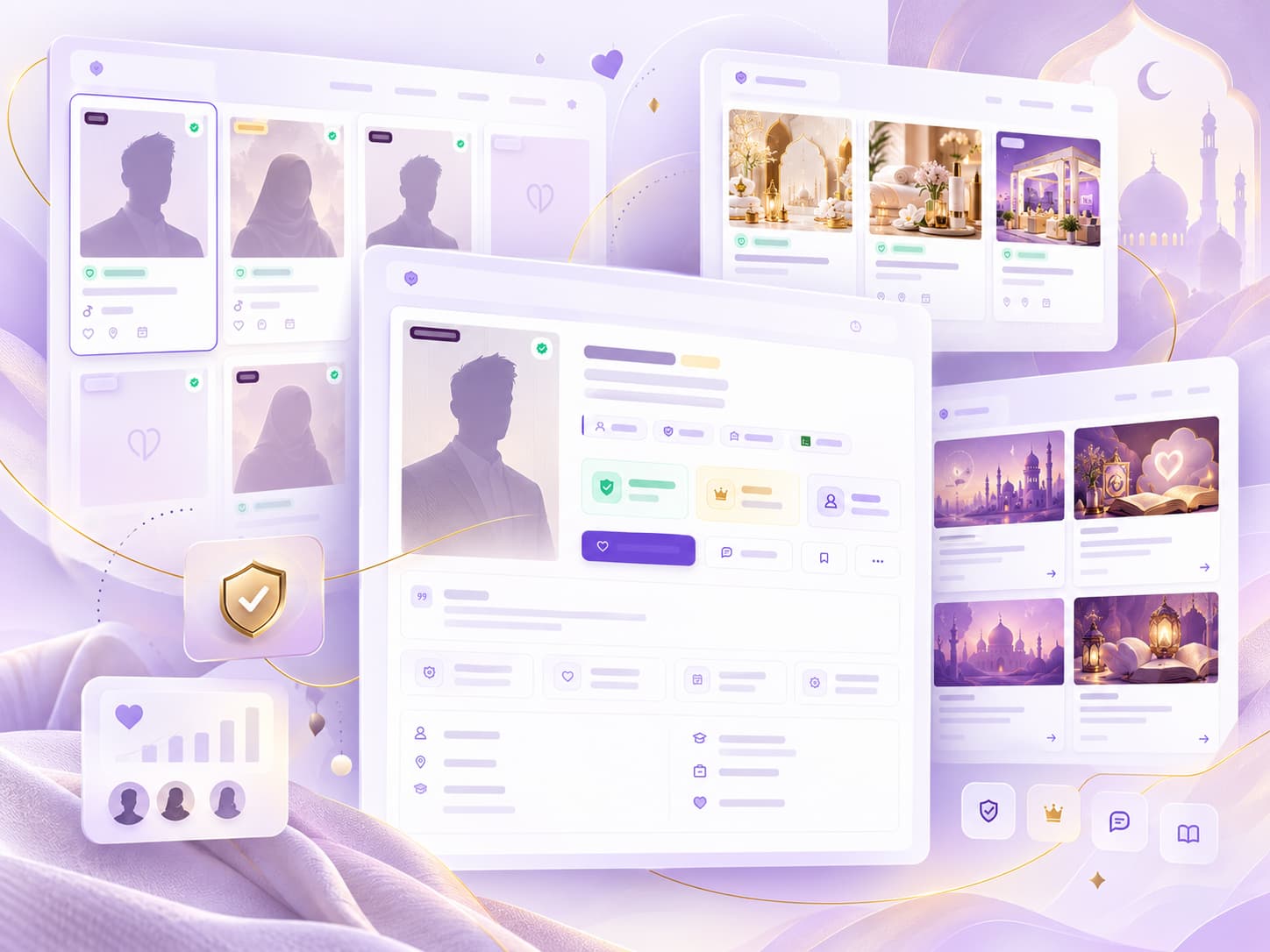 Zawaj – Designing a Better Muslim Matchmaking Experience - Content Image Top